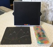 Hasbro BASIC FUN Lite-Brite Ultimate Classic RETRO Toy - 02215, Great Shape 