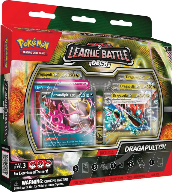 Pokemon TCG Dragapult Ex League Battle Deck