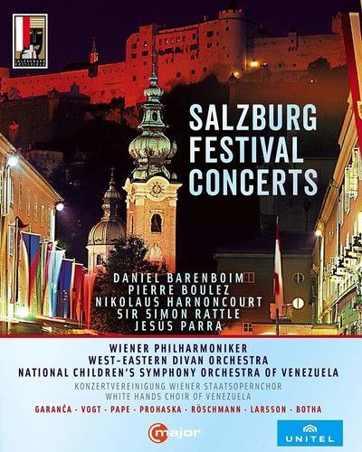 VARIOUS ARTISTS SALSBURG FESTIVAL CONCERTS [VIDEO] NEW BLU-RAY DISC