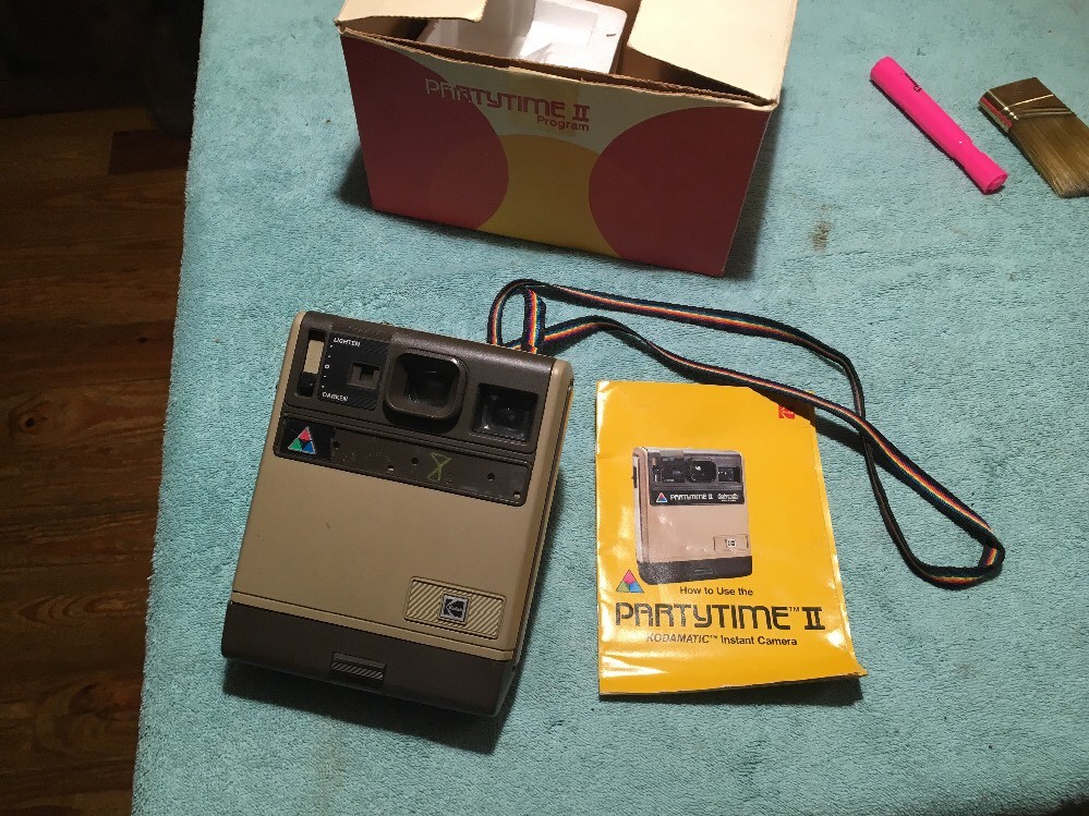 Antique Vintage Instant Partytime II Kodak Camera eBay