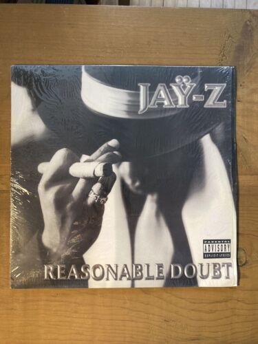 JAY-Z Reasonable Doubt 2LP Original 1996 Roc-A-Fella Freeze 50592 VG+ Shrinkwrap - Picture 1 of 4