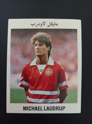 Michael Laudrup Denmark Kellogg's World Football STARS 1989 Middle East