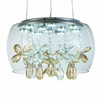 Pendant Lamp LED Ceiling Light Crystal 