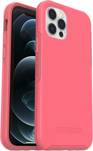 OtterBox Symmetry Case with MagSafe for Apple iPhone 12 Pro Max - Tea Petal Pink