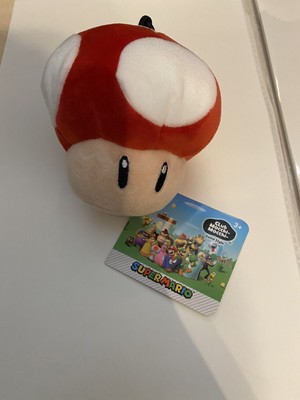 Nintendo Mario Kart Mocchi Mocchi 4 Inch Plush Clip On Super Mushroom Ebay