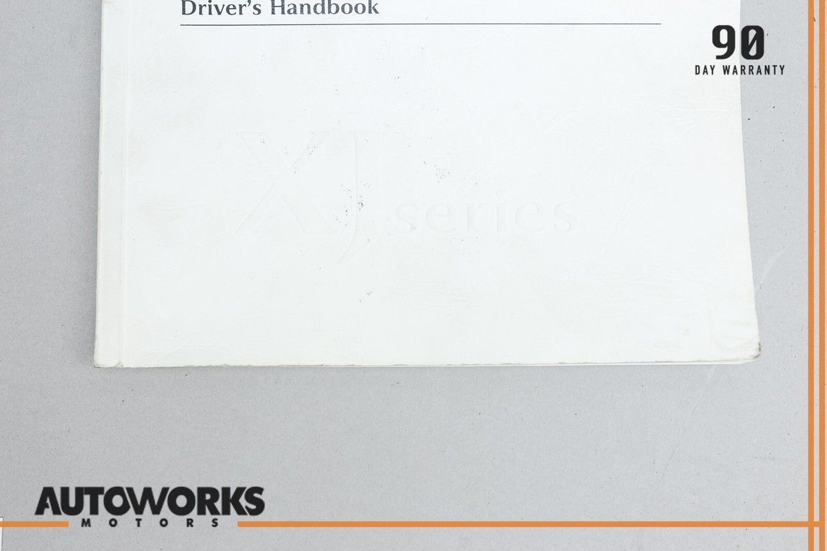 2000 Jaguar XJ8 X308 Drivers Handbook Hand Book Booklet Radio Code