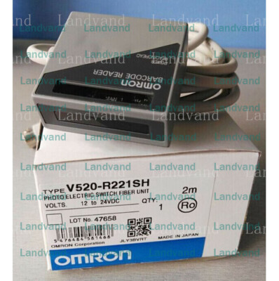 1PC NEW OMRON Digital Barcode Reader V520-R221SH Free Shipping