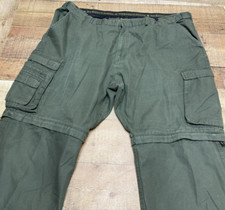 Boy Scouts of America Canvas Zip-Off Uniform Pants Men's Classic 46 Green