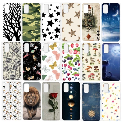 HXWAROOM Custodia Cover Per Oppo A94 5g Silicone TPU Morbida Fantasia disegno