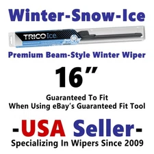 16" WINTER Wiper Blade - Super Premium Beam-Style - Trico ICE 35-160