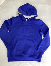Champion Blue Fleece Sweatshirt Hoodie &ndash; Boys Size 10/12
