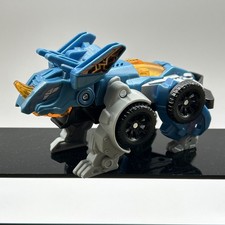 Vtech Switch  Go Dinos TRICERATOPS Dinosaur Transforming Race Car Action Figure