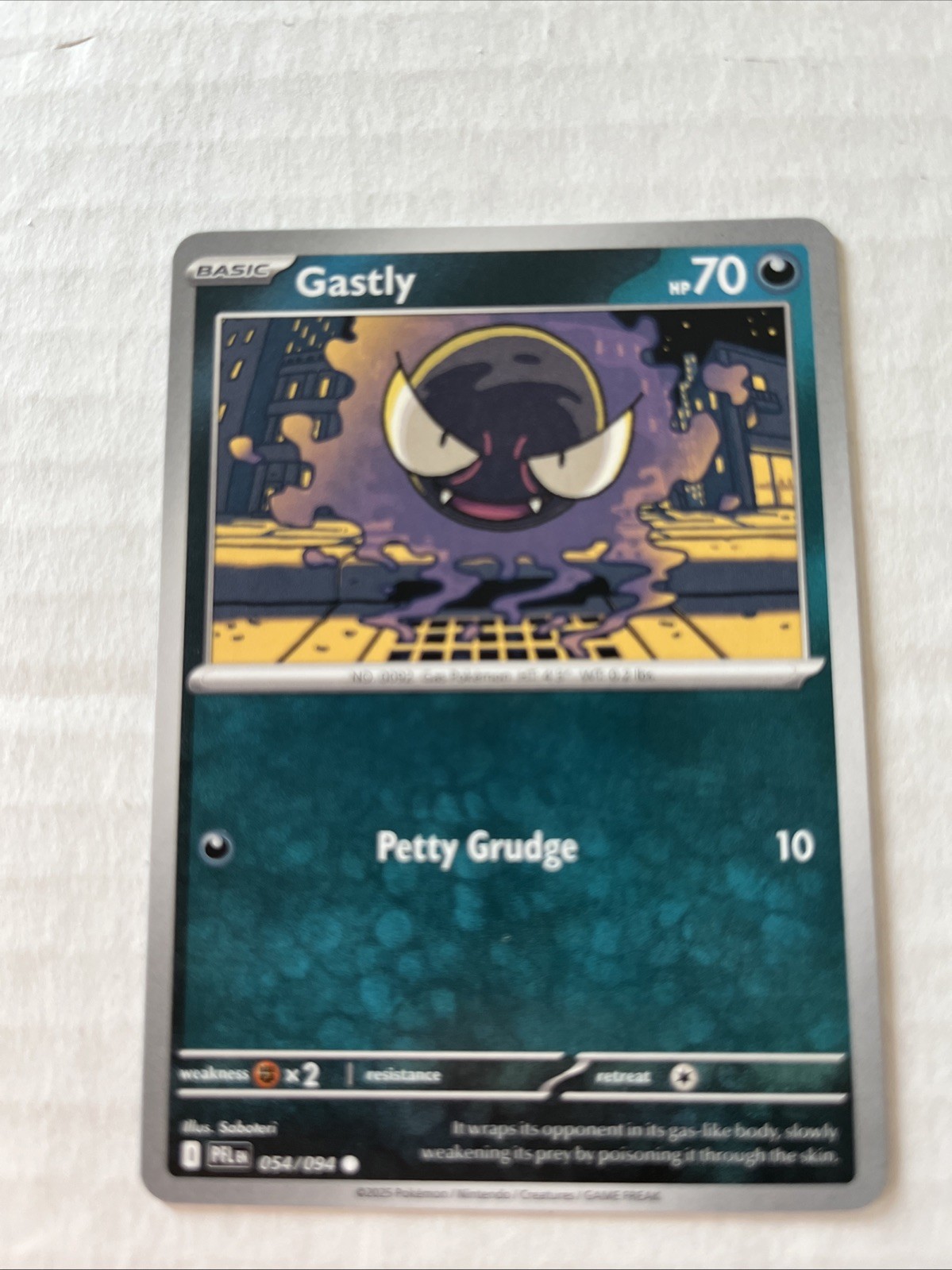 Gastly 054/094 Me02: Phantasmal Flames Regular
