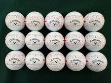 15 CALLAWAY SUPERSOFT SPLATTER 360 RED GOLF BALLS - MINT/NR MINT - BALLS SHOWN B
