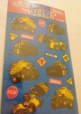 American Greeting Stickers Tonka 1997 Hasbro Trucks Signs USA Sealed Vintage New