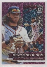 2022 Donruss Optic Diamond Kings Pink Velocity Prizm /249 Brandon Crawford 0q0m