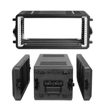 Diandian 4U Rack Case Shallow 12" Depth, 19" Rackmount Flight Case, Watertigh...