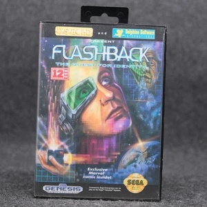 Flashback: The Quest for Identity (Gensis) Case & Game Only - Great Condition