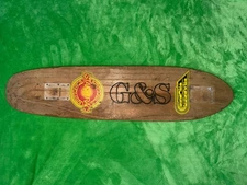 1970s Vintage G&S Stacy Peralta Skateboard Rare Old School Sims Zflex Alva Deck