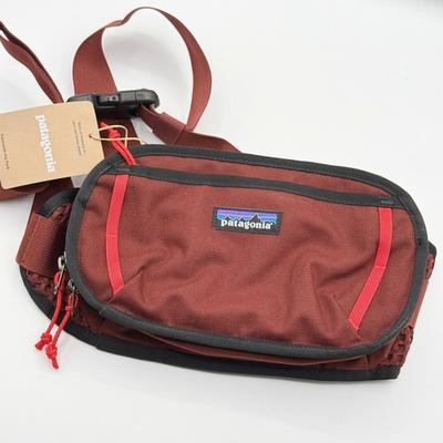 #ad #ad Patagonia Fieldsmith Hip Pack 5 Liter Crossbody Bag Burgundy Dried Vanilla 48580 $40.94