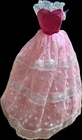 Vintage Barbie Dream Glow Dress Pink Glows in Dark Stars
