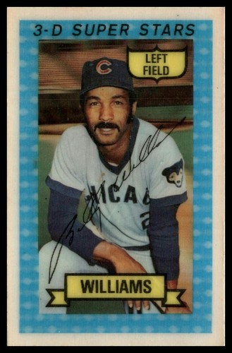 Billy Williams #32 1974 Kellogg's card