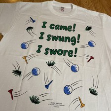 VINTAGE 90’s GOLF SHIRT SIZE XL MADE IN USA RARE VTG TITLEIST CALLAWAY PING
