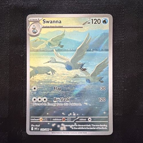 Swanna 110/086 Sv: White Flare Holo