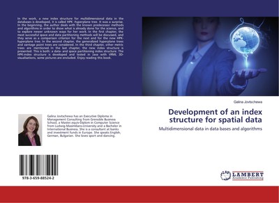 Development of an index structure for spatial data Galina Jovtschewa