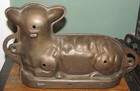 Griswold Cast Iron Lamb Cake Mold # 866 921 922 Vintage Sheep Bakeware Baking — photo 4