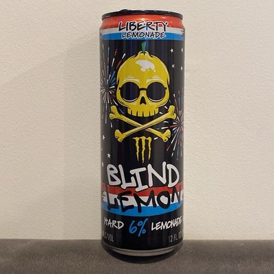 Monster Energy Blind Lemon Hard Liberty Lemonade 12oz Empty Can 355ml 6%