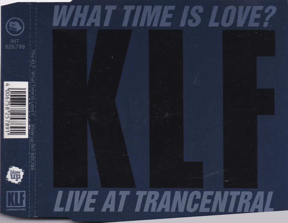 The KLF - What Time Is Love (3 Inch CD)  (3 Track Maxi CD) - Bild 1 von 2