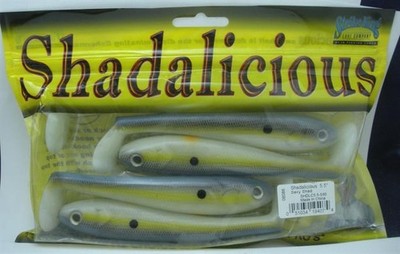 Strike King SHDLC5.5-590 Shadalicious 5,5'' Sexy Shad Shad 6CT