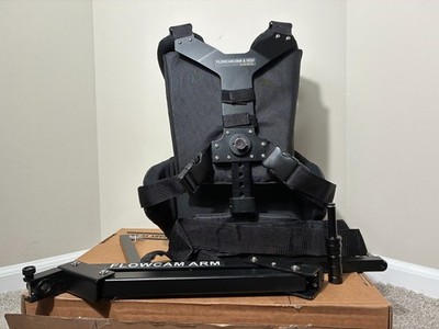 Camgear FlowCam Arm and Vest: Steadicam camera Stabilizer Video gear filmmaking