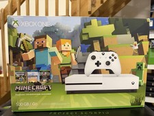 Xbox One S Minecraft BOX ONLY 