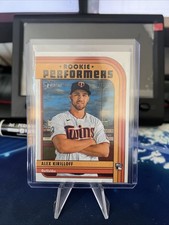 2021 Topps Heritage High Number - Rookie Performers Alex Kirilloff #RP-11 (RC)