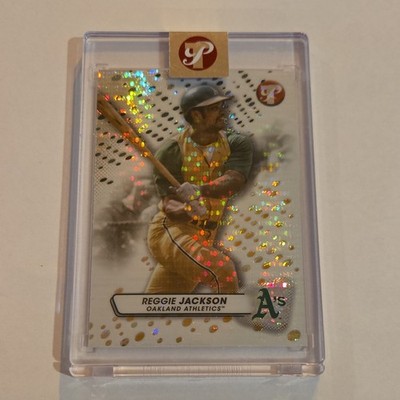 Topps 2023 Topps Pristine Reggie Jackson #38 Encased Oakland Athletics