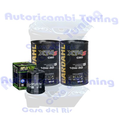 Wartungsset Öl Bardahl XT4S 10W50 Für Polaris 800 Ranger RZR S 2009-2015