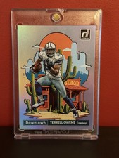 2024 Panini Donruss Terrell Owens Downtown Insert #8 Cowboys Football Card