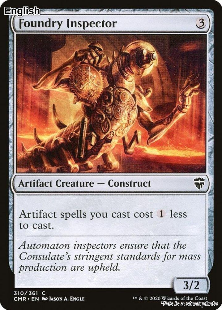 Foundry Inspector Commander Legends 310 Near Mint