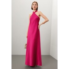 Aidan Mattox Stretch Satin Mermaid Gown - Size 12