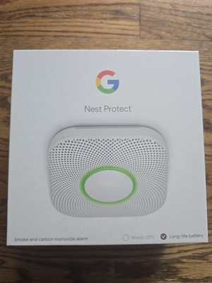 #ad Google Nest Protect Smoke and Carbon Monoxide Alarm 2nd Gen S3000BWES Exp 2033 $219.99