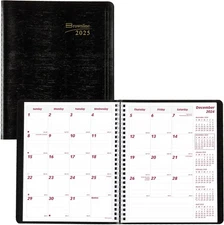 Brownline® 2025 Essential Monthly Planner, 14 Months, December 2024 to January 
