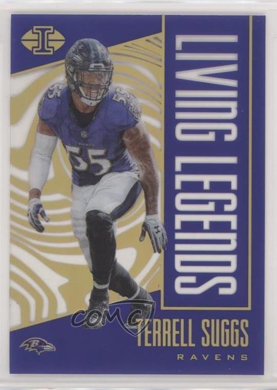 2017 Panini Illusions Living Legends Terrell Suggs #16 0e3