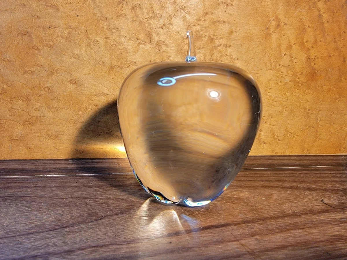 Steuben Crystal Apple for sale | eBay