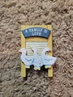 Russ 'A Family Is Love' Geese Refrigerator Magnet Vintage Goose Cottage-core