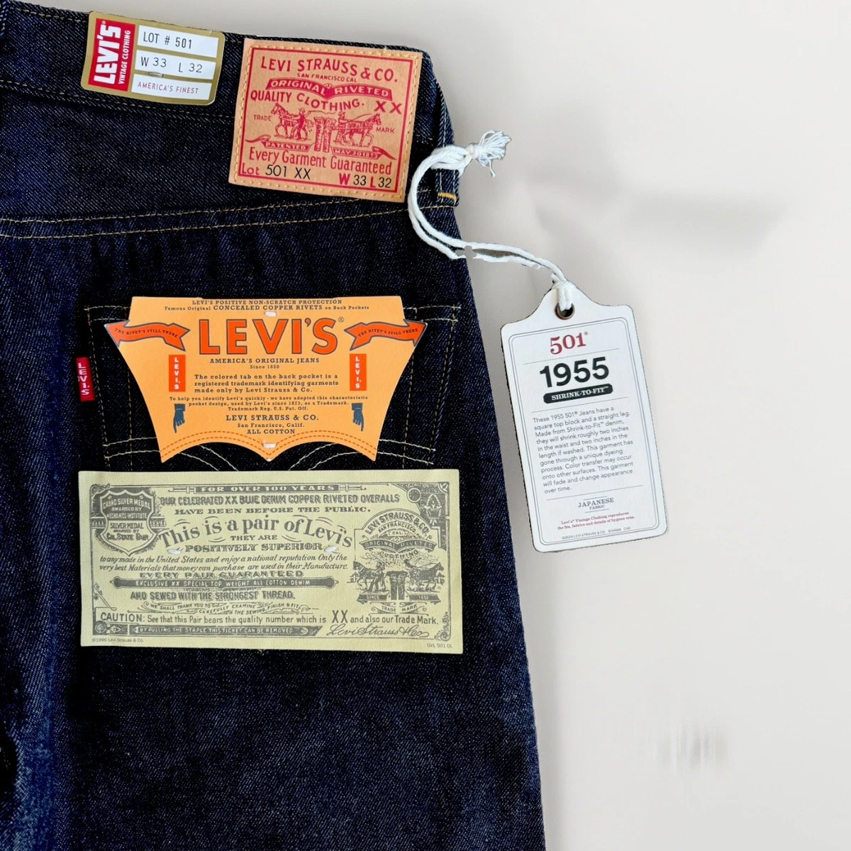 25+ levis 501 1955 for sale | Updated Oct 2026