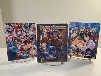 Marvel vs Capcom, Double Dragon Revive & River City Girls Custom Steelbook - PS4