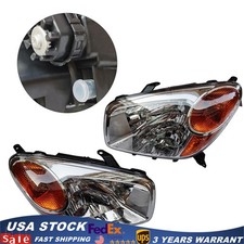 For 2004-2005 Toyota Rav4 Left Right Headlights Halogen A Pair Headlamps Lhrh For 2004-2005 Toyota Rav4 Left Right Headlights Halogen A Pair Headlamps Lhrh