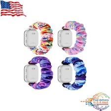 4 Pack Kids Scrunchie Bands Compatible with Gizmo Watch 3 2 1/Gabb Watch 3e 3 2